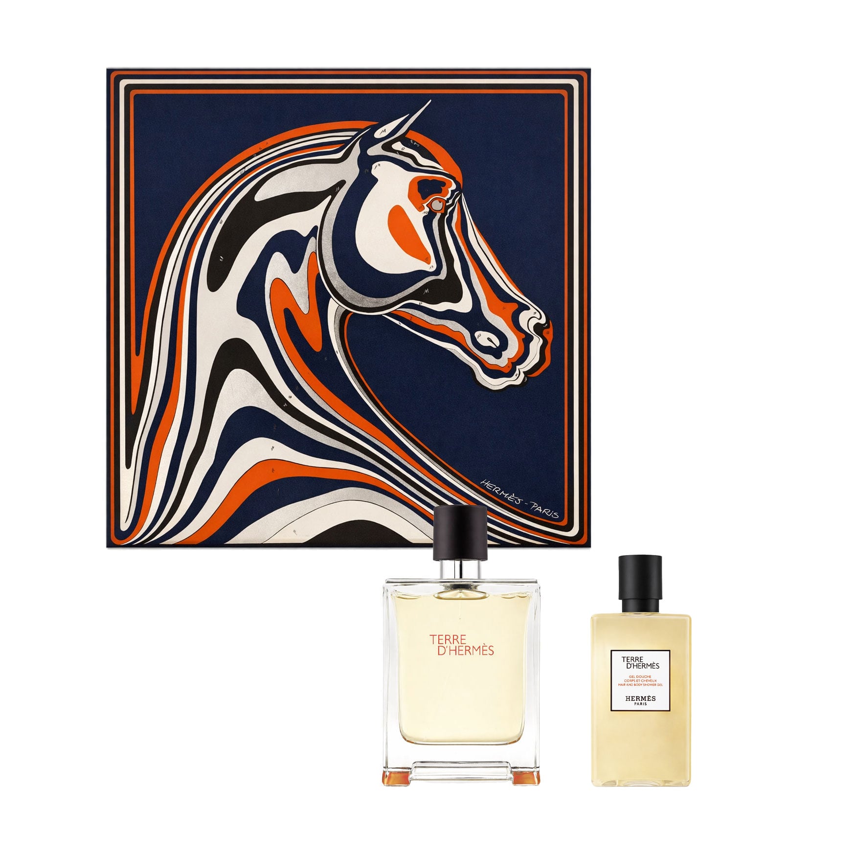 Парфумований набір чоловічий Hermes Terre D'Hermes Gift Set (туалетна вода, 100 мл + гель для душу, 80 мл)